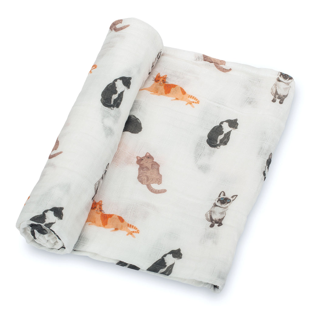 Cat Swaddle Blanket